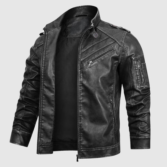EB | Biker Streetwear Lederjacke