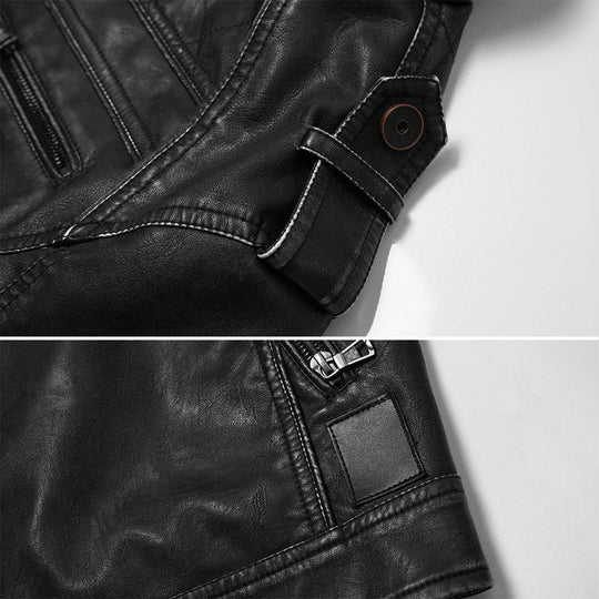 EB | Biker Streetwear Lederjacke