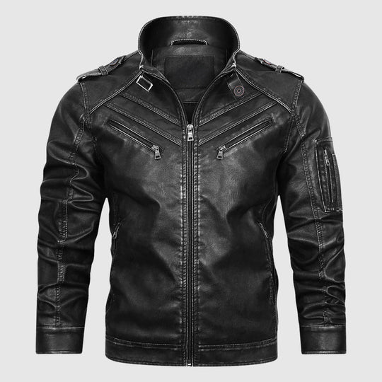 EB | Biker Streetwear Lederjacke