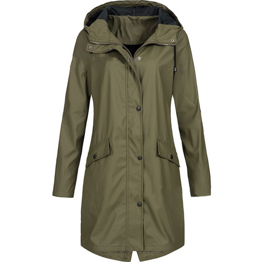 EB | Wasserdichte Lange Jacke - Winddicht & Bequem
