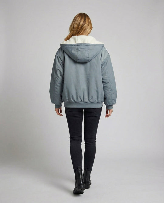 Wendbare Oversize Winterjacke | EB