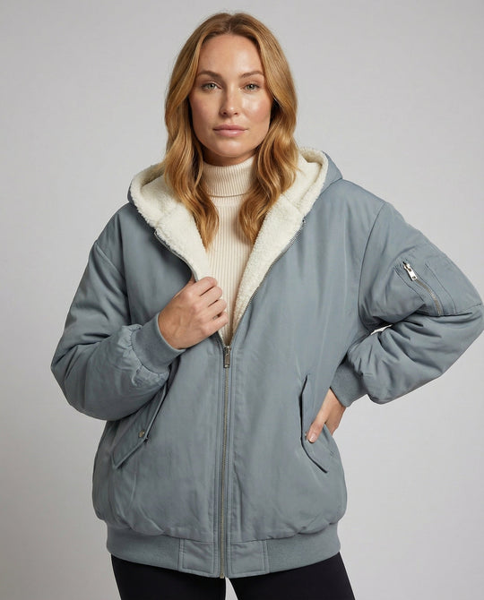 Wendbare Oversize Winterjacke | EB