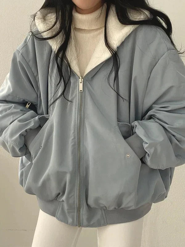EB | Wendbare Winterjacke - Oversize-Passform