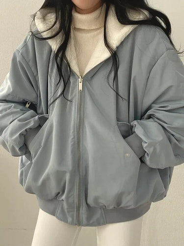 EB | Stilvolle Dicke Jacke mit Wendefunktion