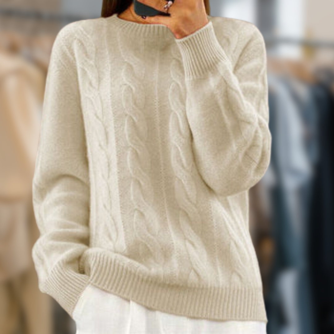 EB | Trendig Weicher Strickpullover für Frauen