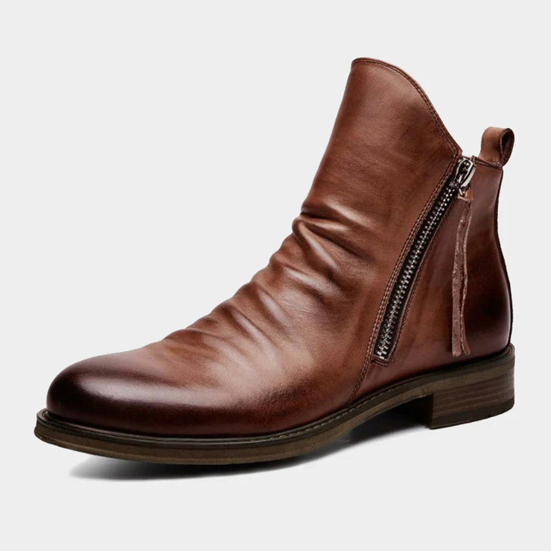 EB - Lässige Herbst Stilvolle Stiefel mit Reißverschluss für Männer