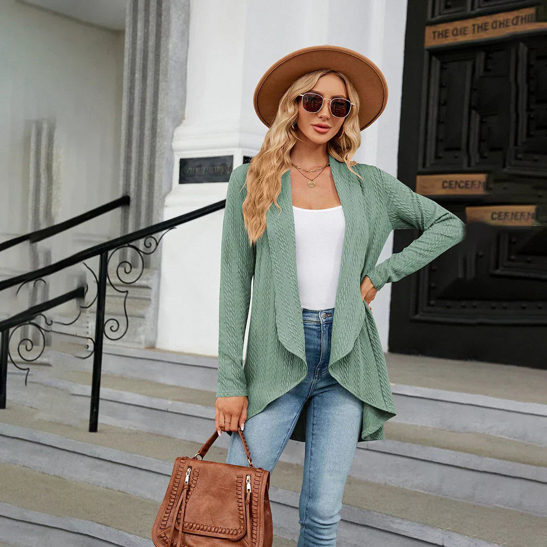 EB | Damen Cardigan mit Offener Passform – Aurora