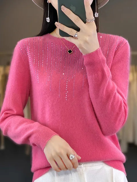 EB | Warmer Pullover mit Glitzer