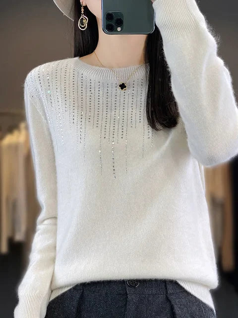 EB | Warmer Pullover mit Glitzer