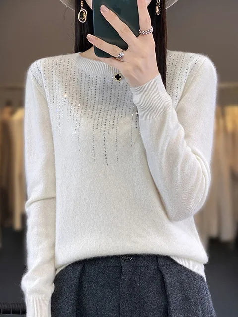 EB | Warmer Pullover mit Glitzer