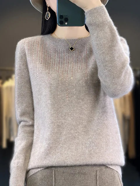 EB | Warmer Pullover mit Glitzer