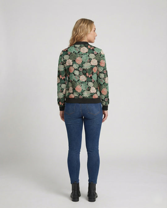 EB | Bedruckte Zip Jacke