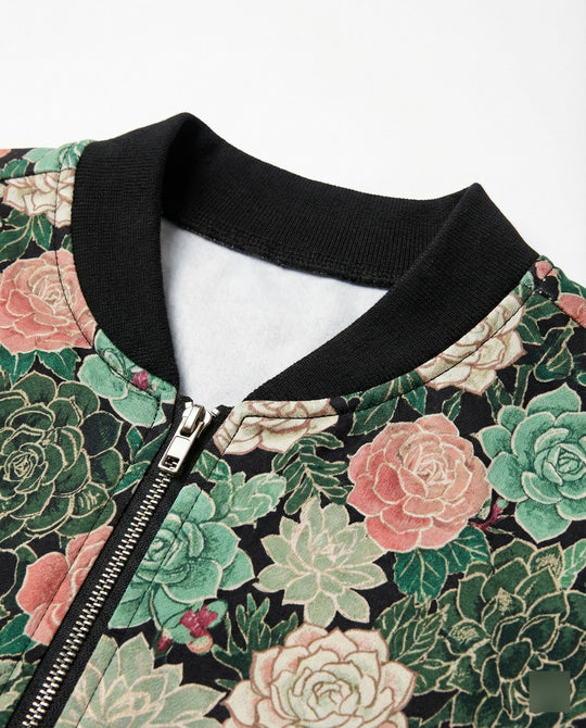 EB | Bedruckte Zip Jacke
