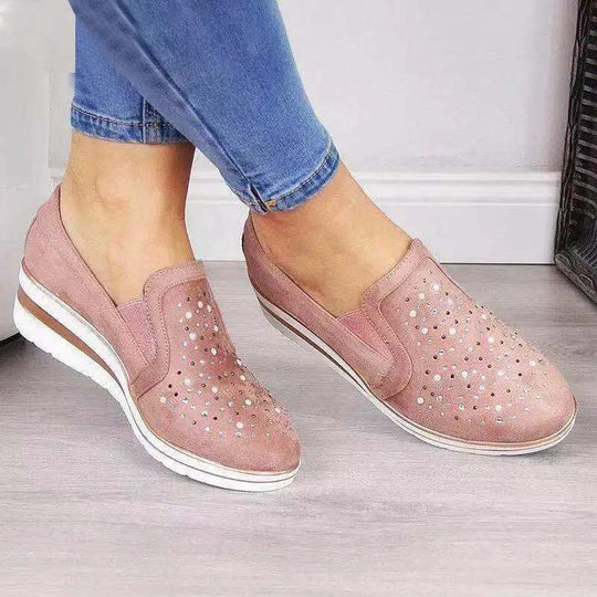 Lässige Keil Schuhe EB