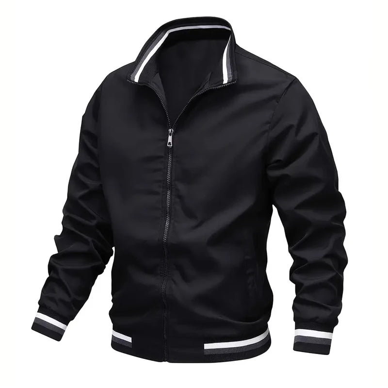 EB | Windbreaker-Jacke für Männer mit Stehkragen