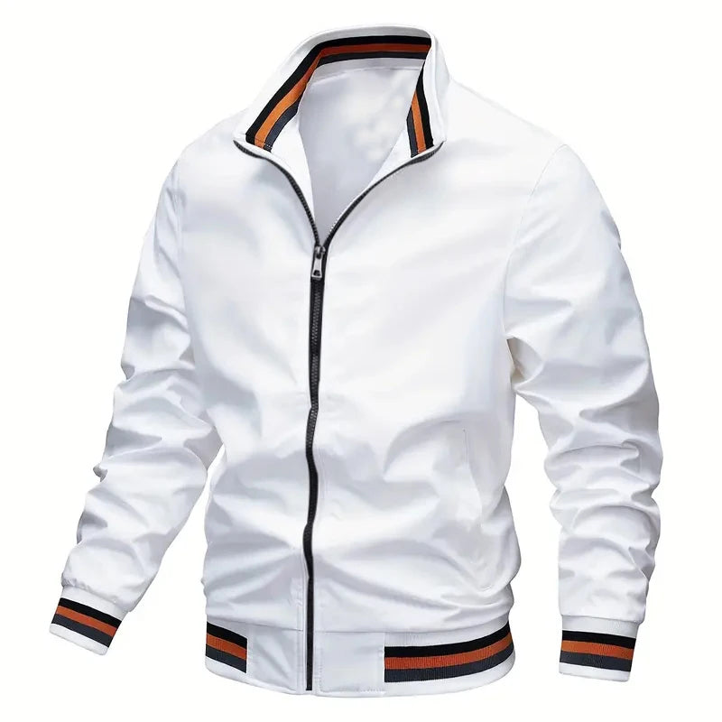 EB | Windbreaker-Jacke für Männer mit Stehkragen