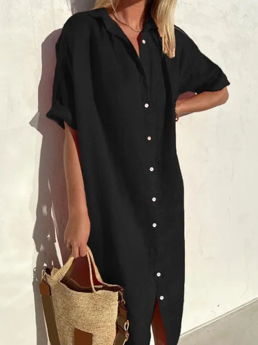 EB | Leinen Hemdkleid