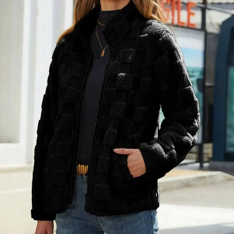 EB | Ultraweiche Kurz Fleecejacke
