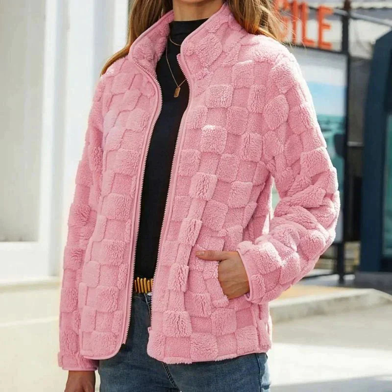 EB | Ultraweiche Kurz Fleecejacke