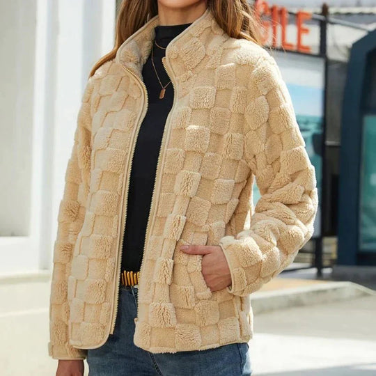 EB | Ultraweiche Kurz Fleecejacke