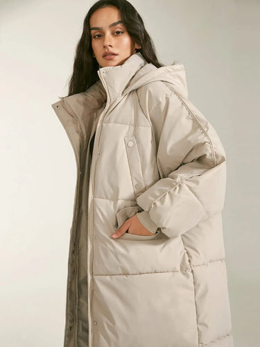 EB | Pufferparka mit Kapuze und Reißverschluss