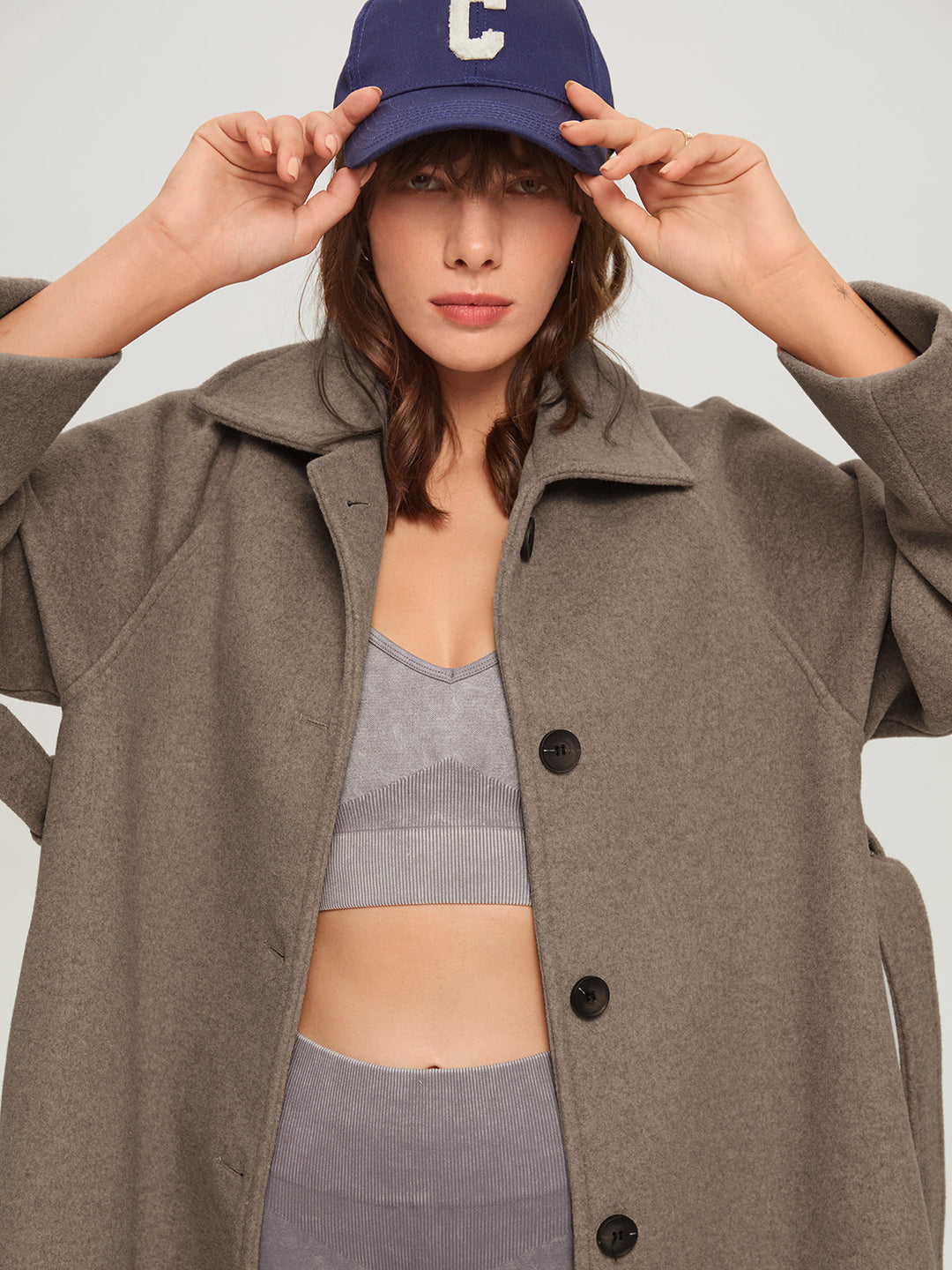 EB | Langer Damen Wintermantel