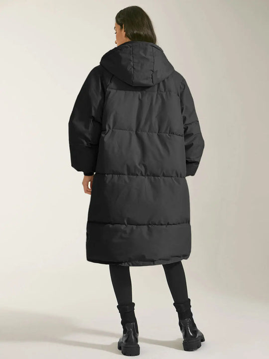 EB | Pufferparka mit Kapuze und Reißverschluss