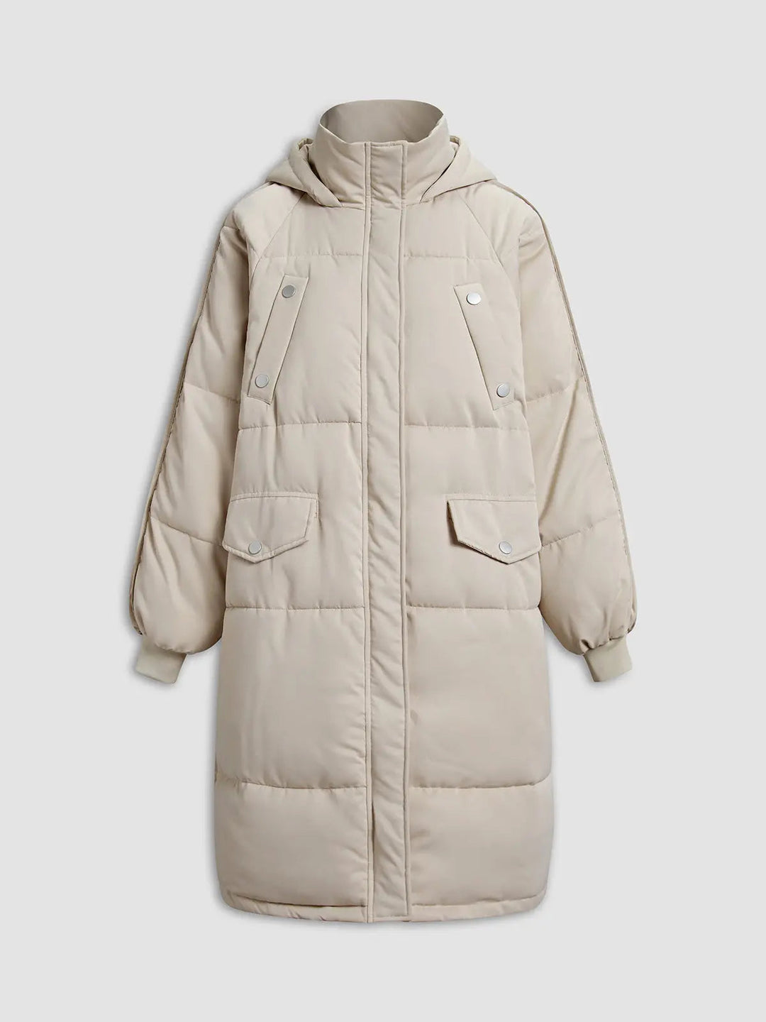 EB | Pufferparka mit Kapuze und Reißverschluss