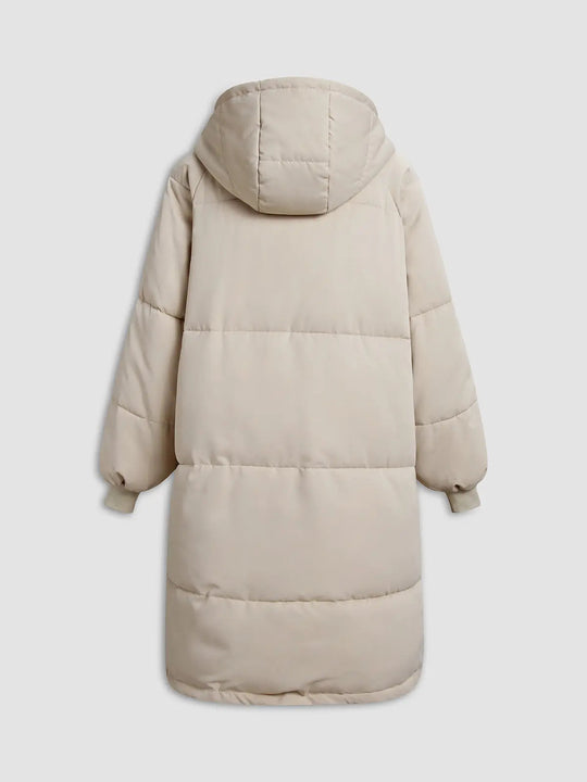 EB | Pufferparka mit Kapuze und Reißverschluss