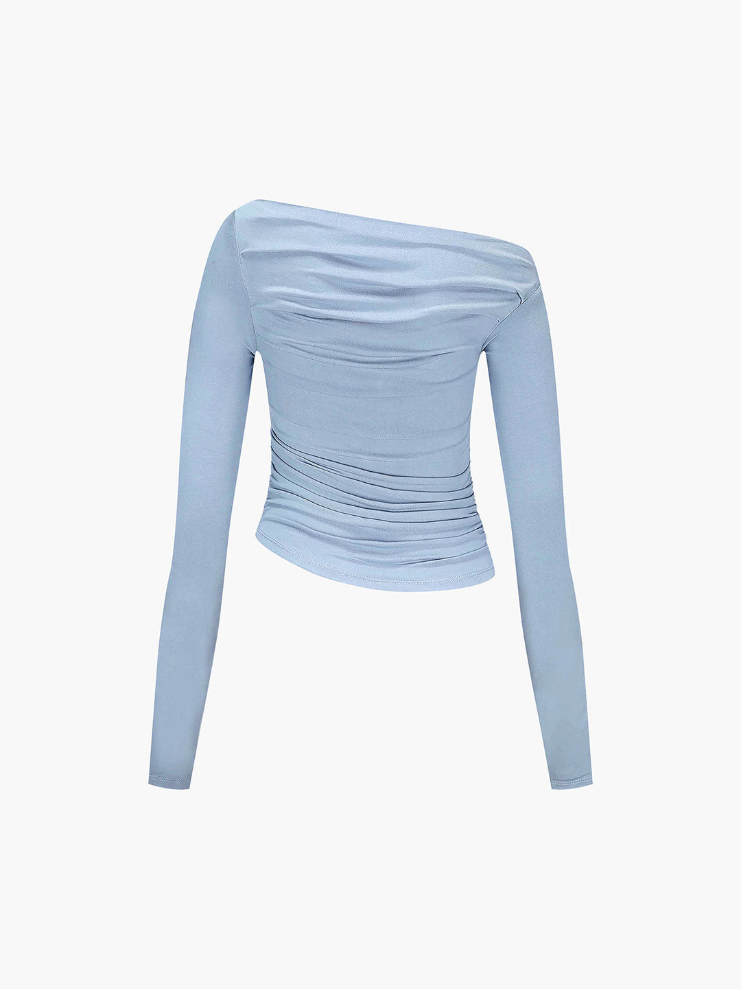 EB | Off-shoulder Top mit Drapierung Leicht und Elegant Bequeme Passform
