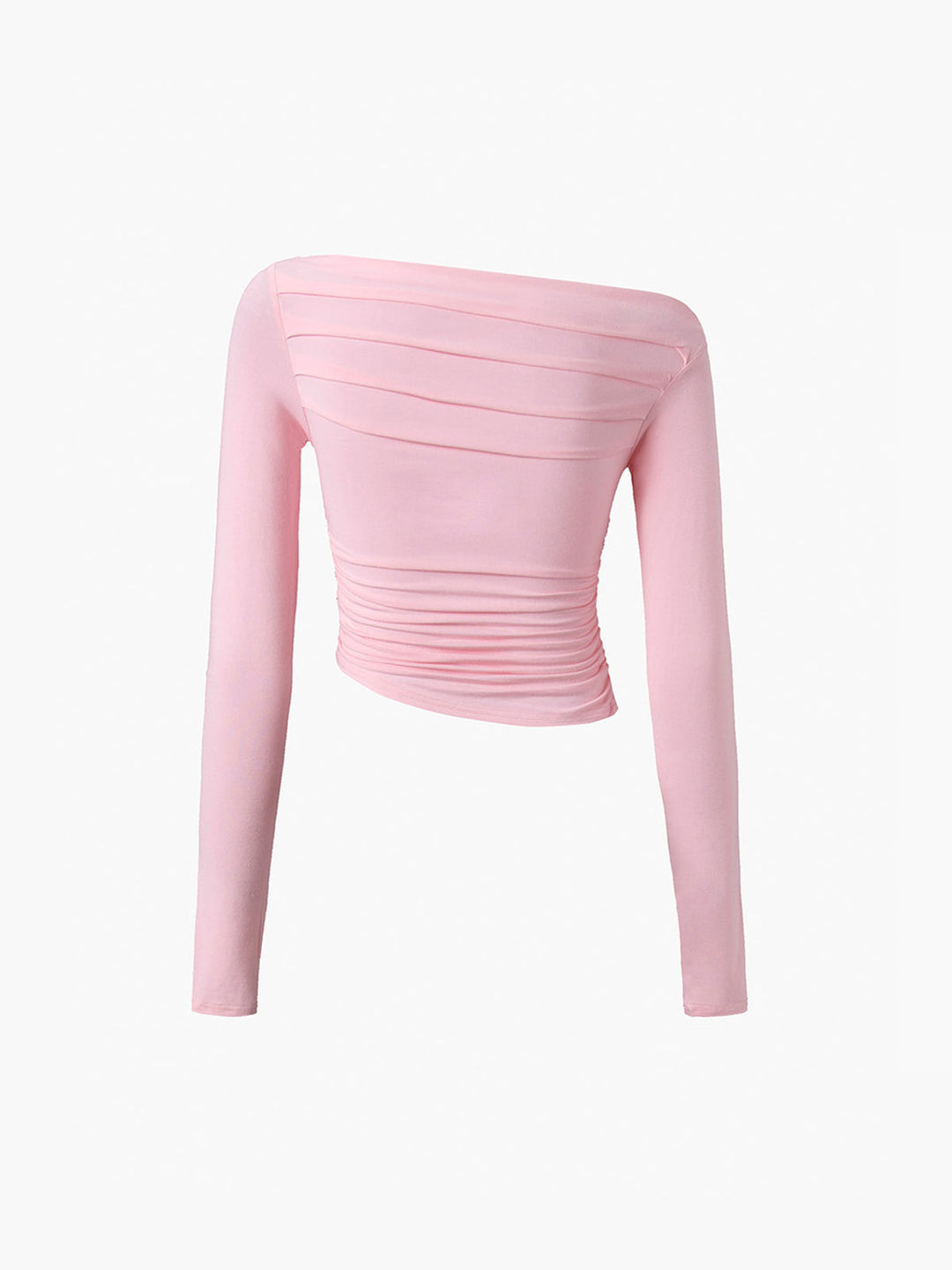 EB | Off-shoulder Top mit Drapierung Leicht und Elegant Bequeme Passform