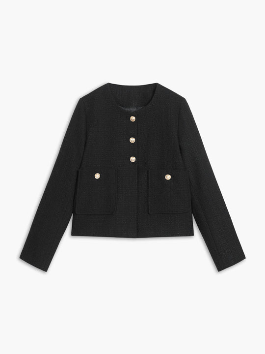 EB | Money Aesthetics Tweed-Jacke