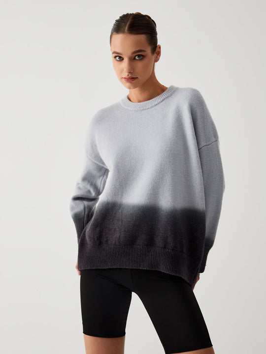 EB | Ombre Pullover Übergröße