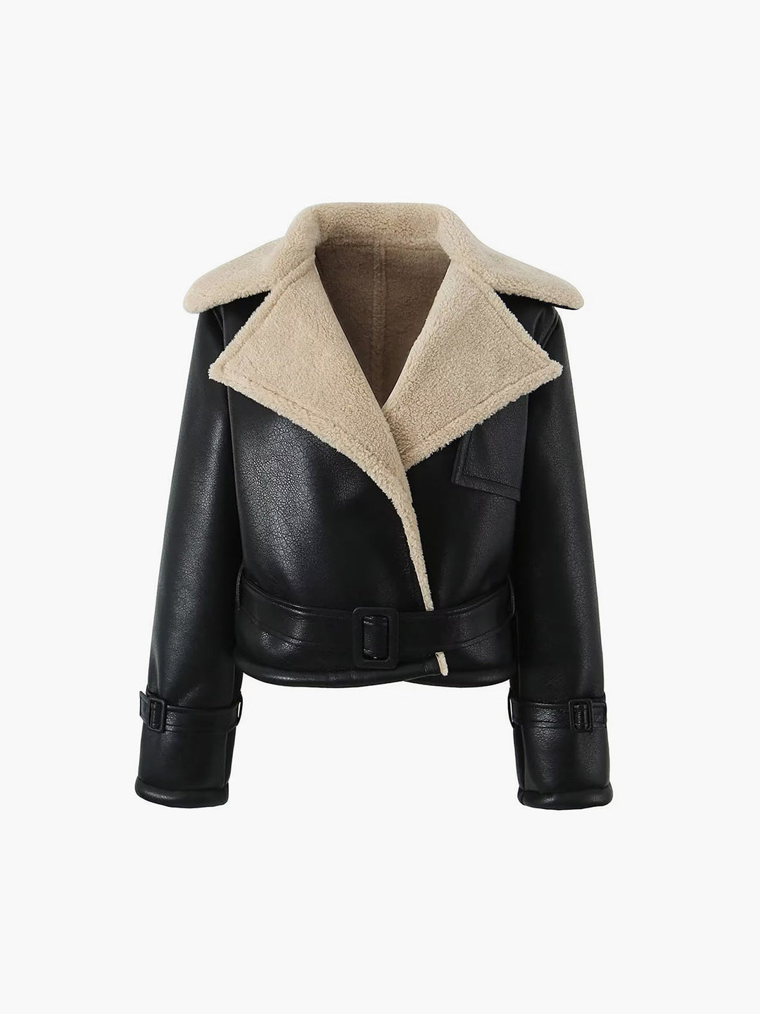 EB | Blessed Sherpa gefütterte Lammfell Flugjacke
