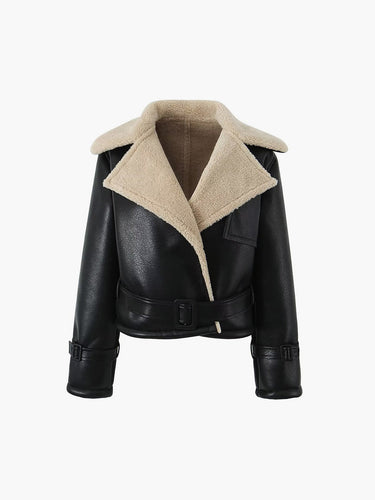 EB | Blessed Sherpa gefütterte Lammfell Flugjacke