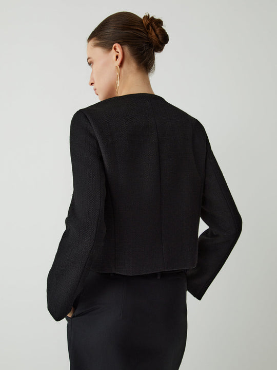 EB | Button Tweed Jacke