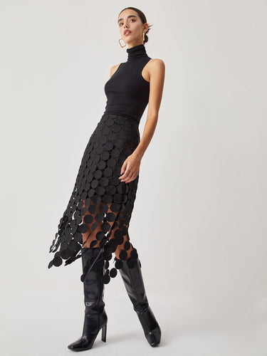 EB | Schicker Midirock Im Lagenlook