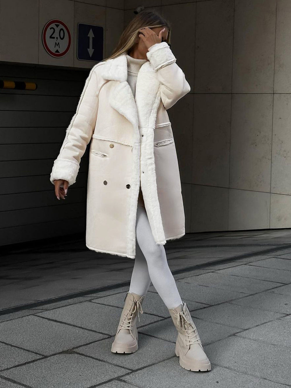 EB | Damen Teddy Mantel Winter