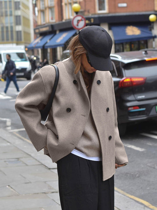 EB | Damen Doppeltknopf Peacoat
