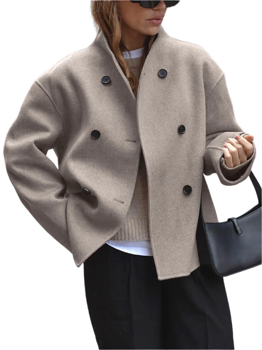 EB | Zeitloser Wollmix Damenmantel