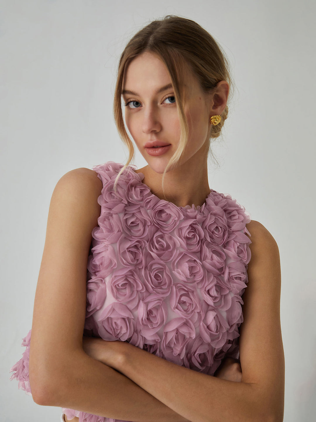 EB | Romantische Mehrfarbige Bluse