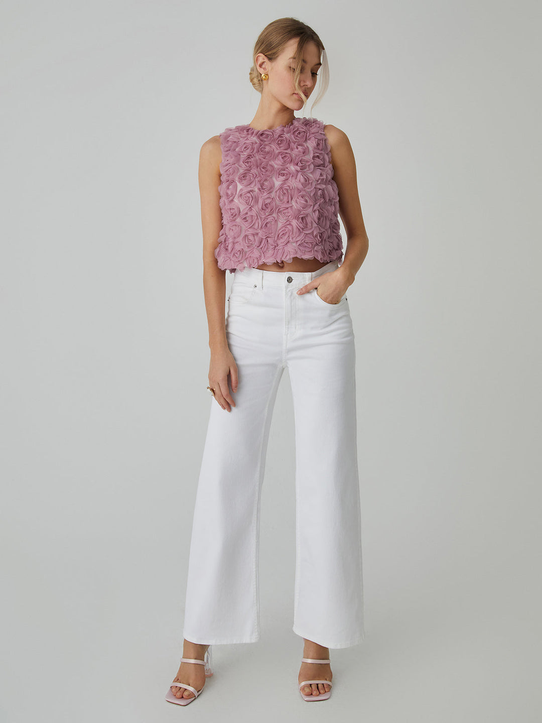 EB | Romantische Mehrfarbige Bluse