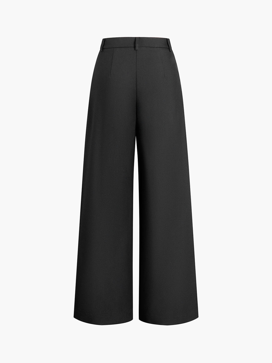 EB | Elegante Hose mit Weitem Bein Ohne Gürtel