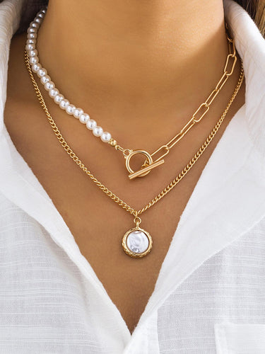 EB | Faux Perlen Schmuck Halskette