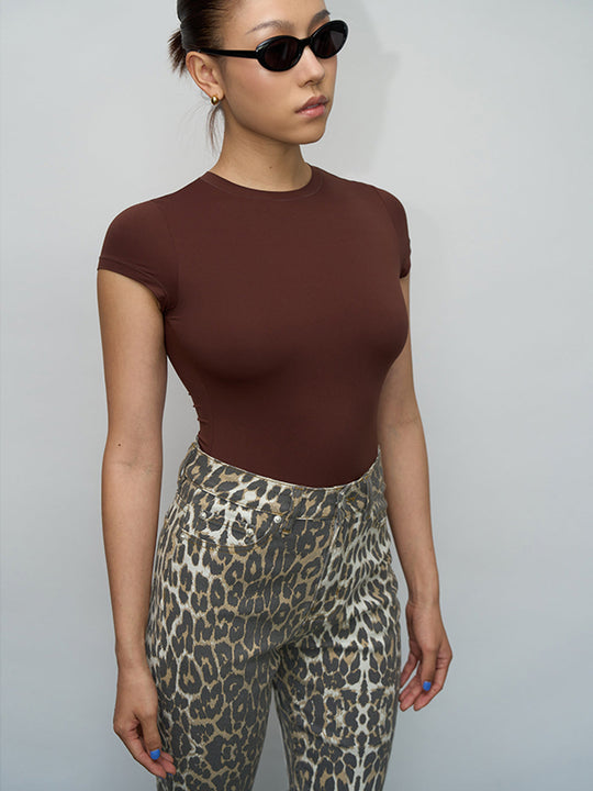 EB | Dehnbares Crewneck T-Shirt