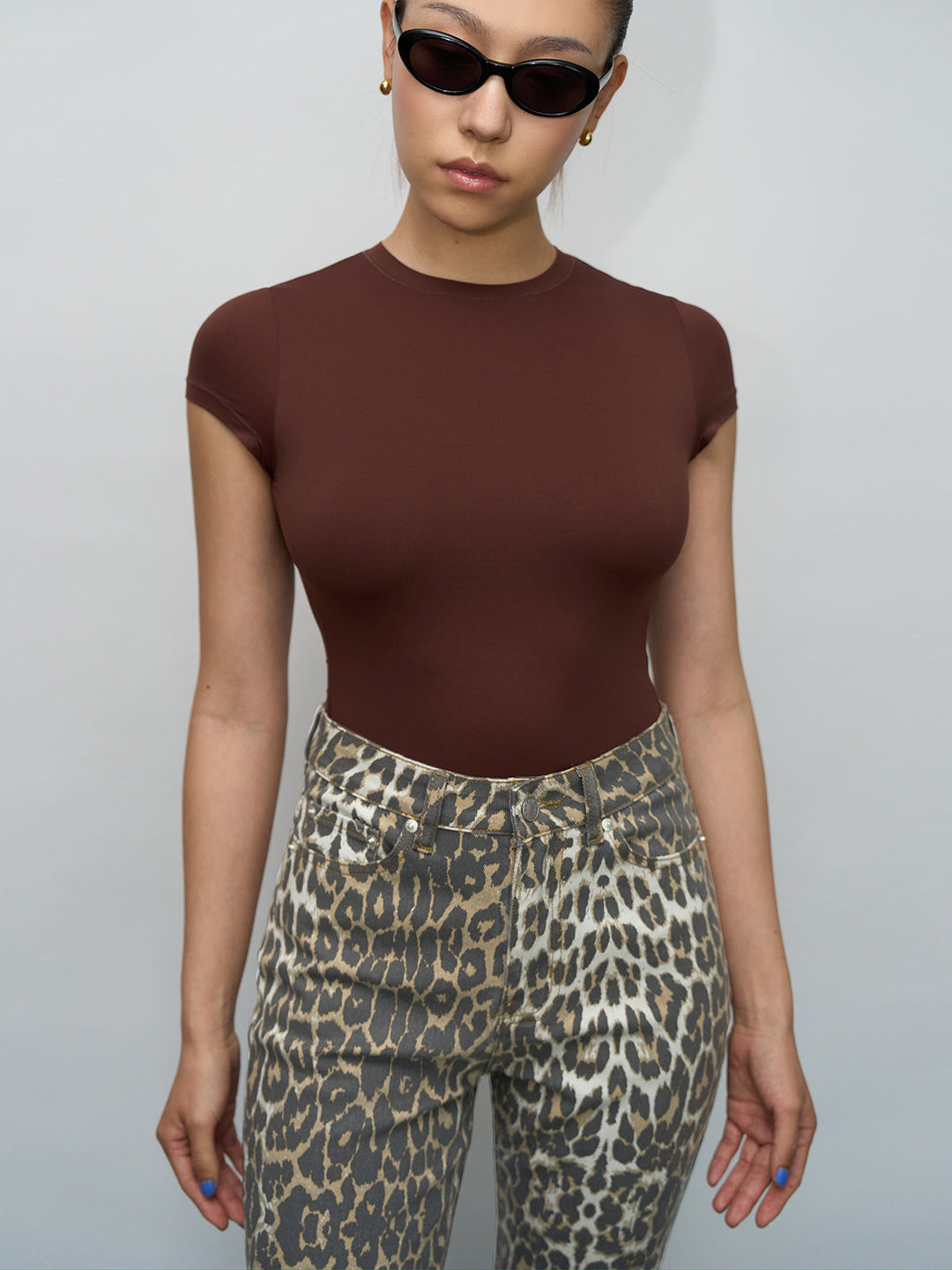 EB | Dehnbares Crewneck T-Shirt