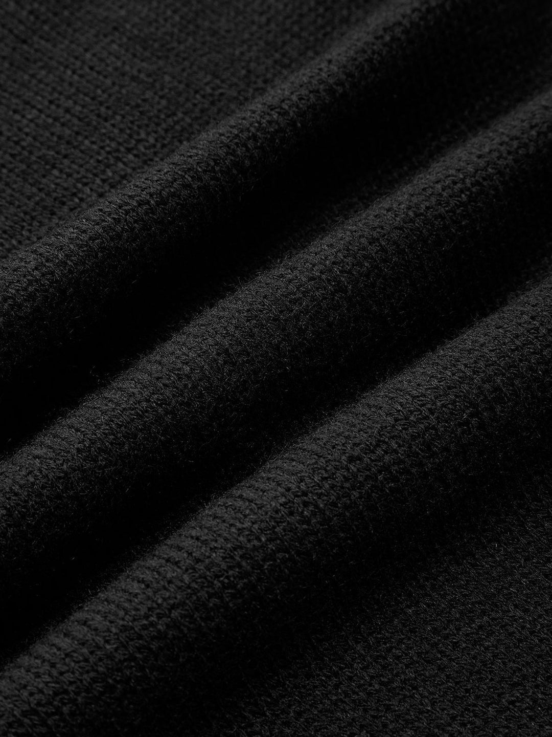 EB | Strickpullover mit Asymmetrischem Design Rollkragen Modern und Einzigartig