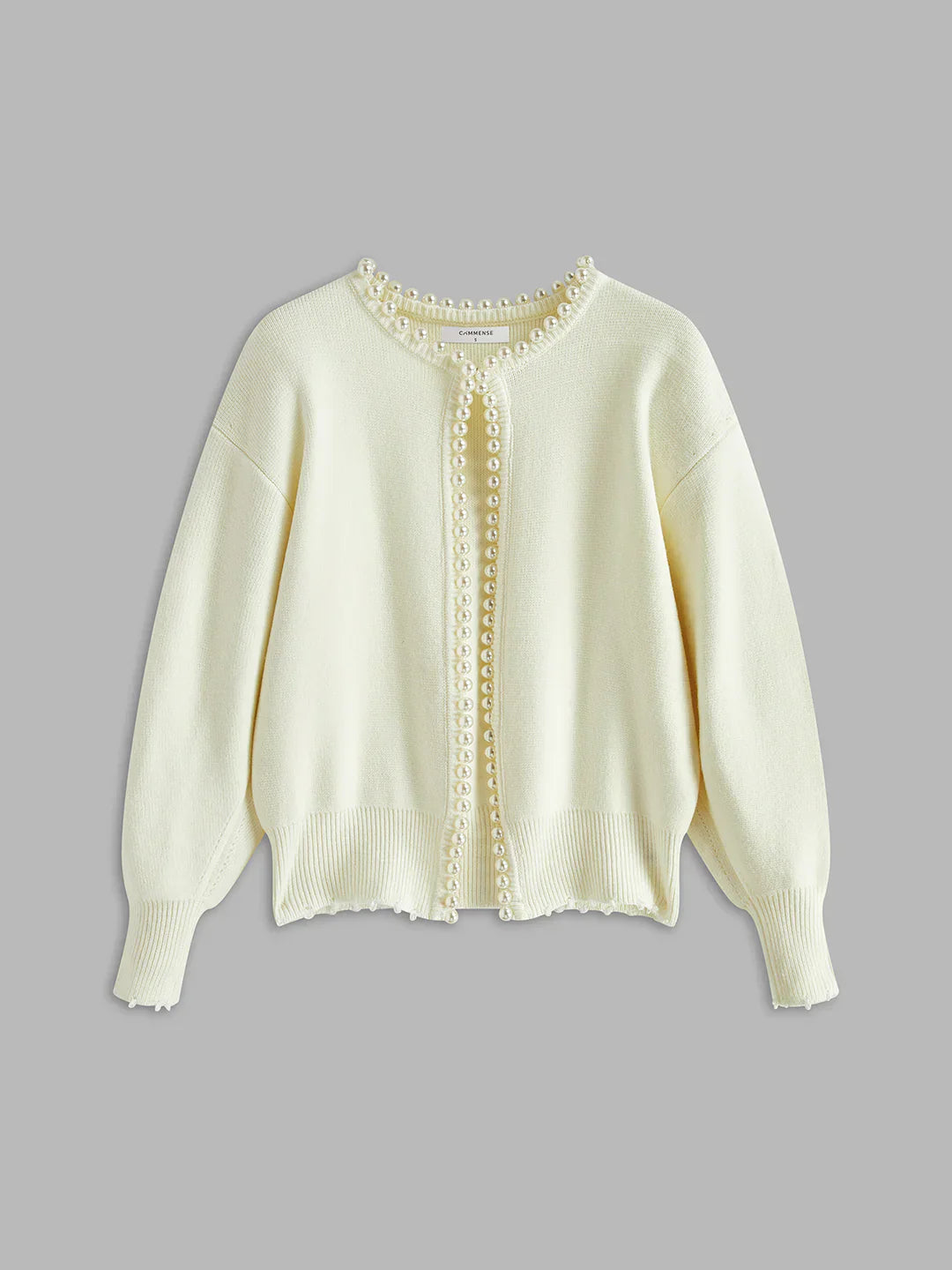 EB | Strickjacke für Damen, elegant & mit Perlen