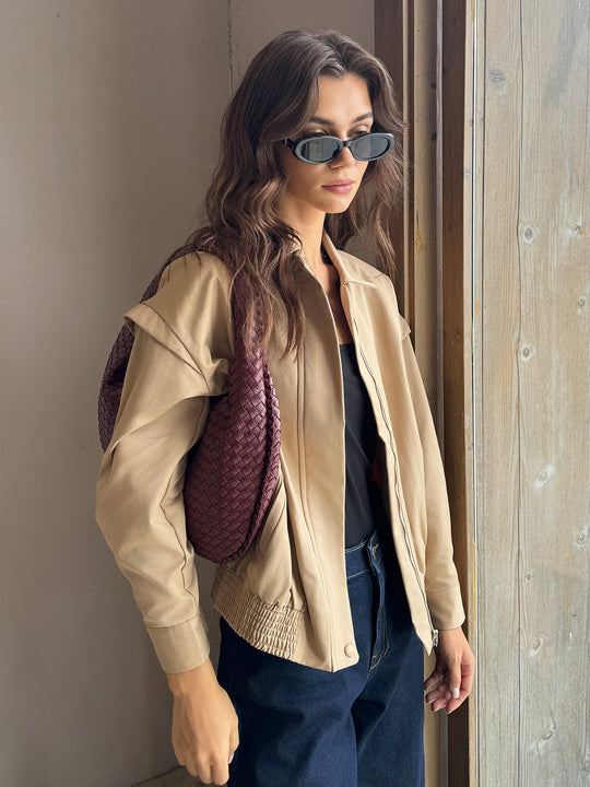 EB | Reißverschluss Polo Jacke