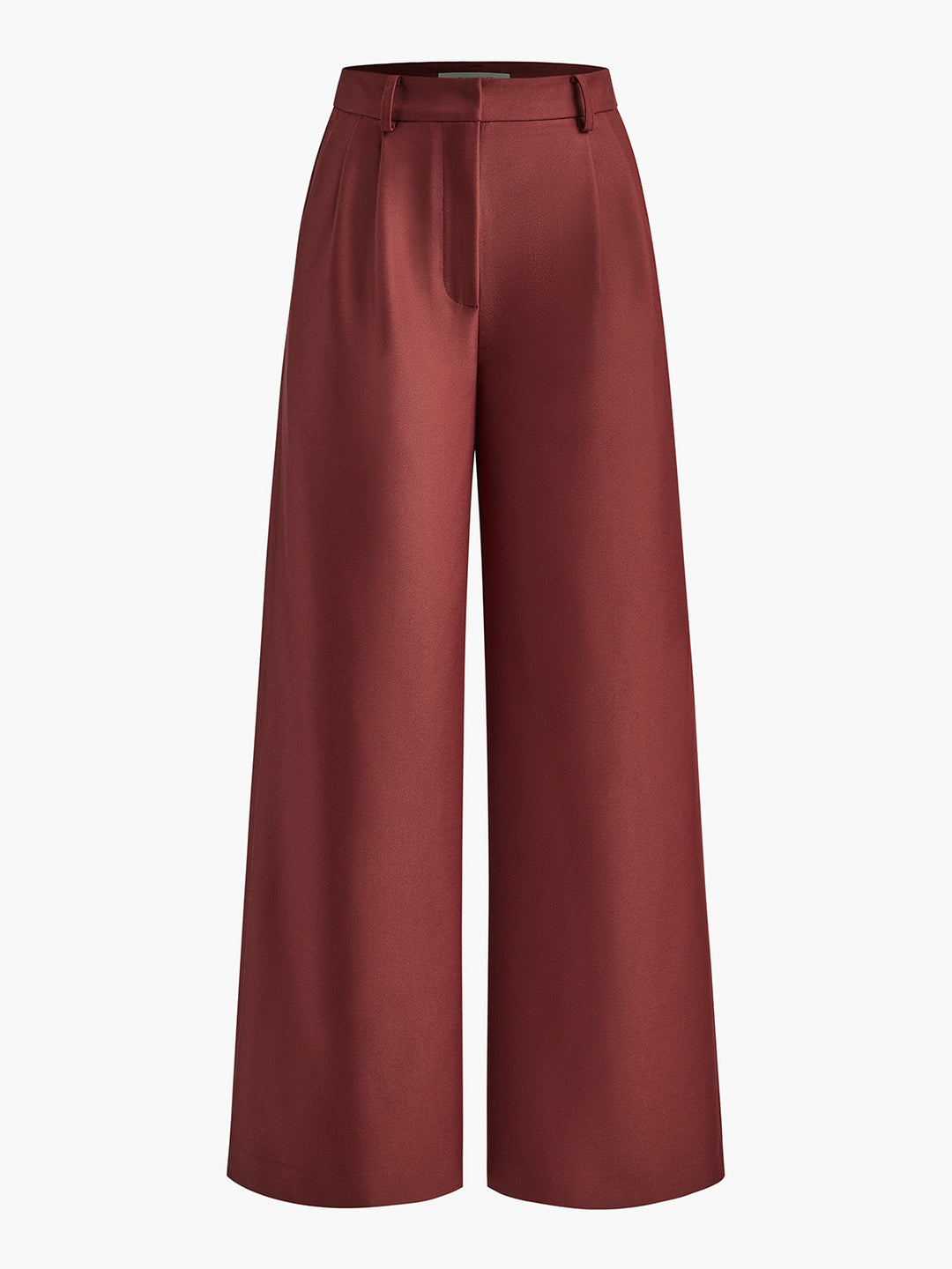 EB | Elegante Hose mit Weitem Bein Ohne Gürtel